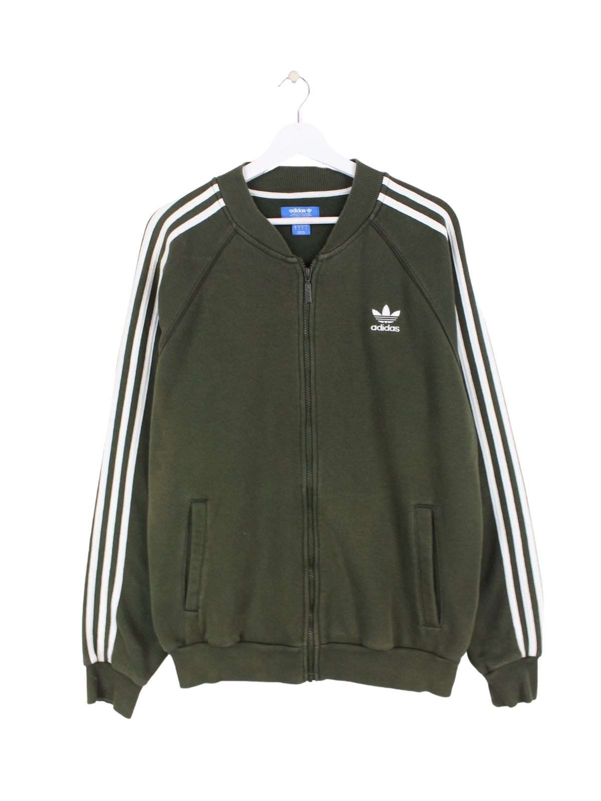 Adidas superstar olive 2024 jacket