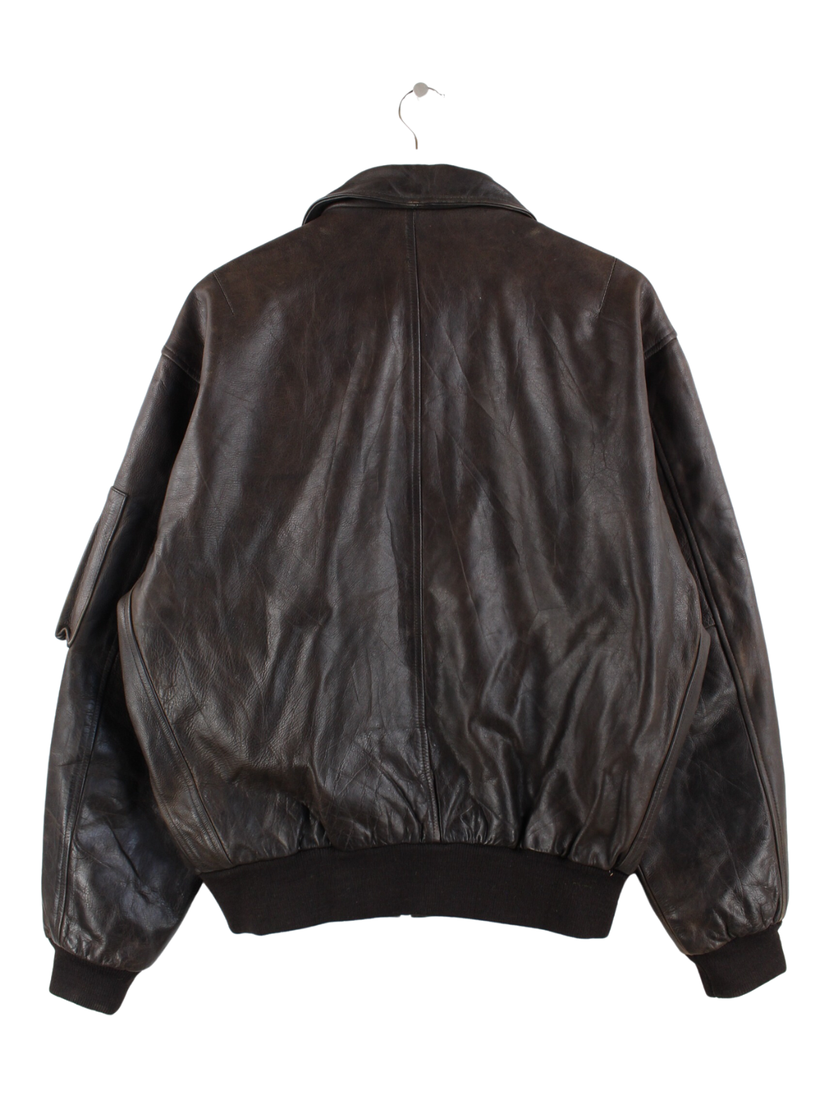 Vintage US Redskins RDS wingleather corp aviator leather jacket | Vinted