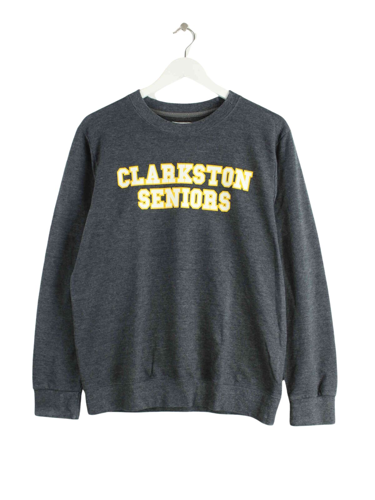 Anvil Clarkston Seniors Print Sweater Grau M