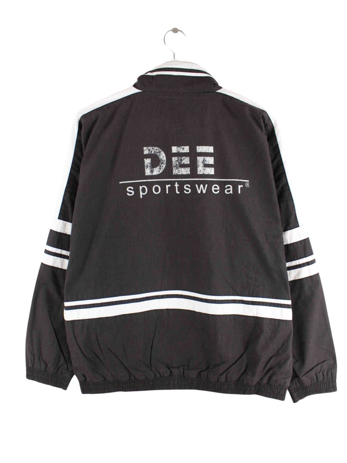 Jako 90s Vintage Print Trainingsjacke Schwarz M (back image)