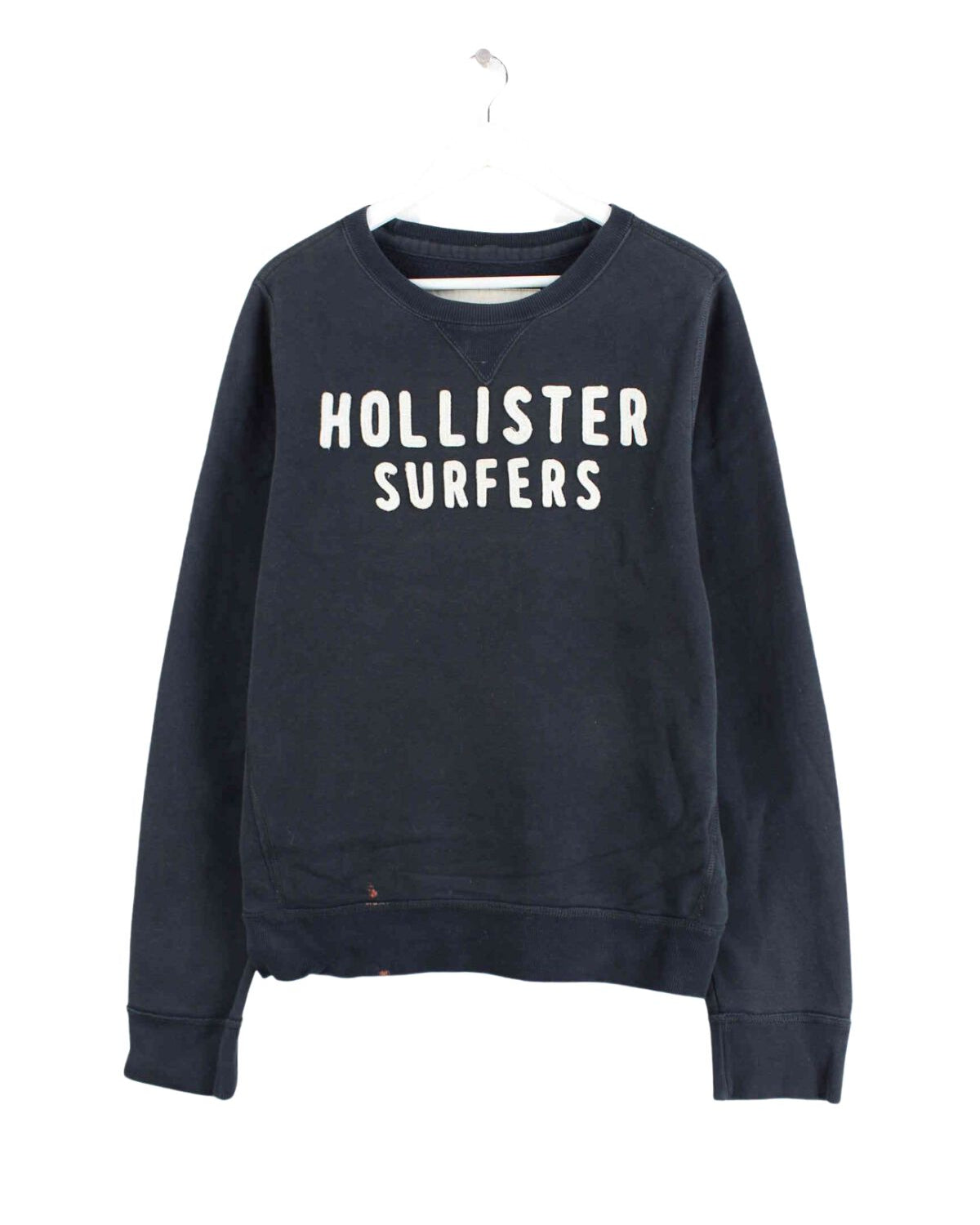 Hollister Damen Embroidered Sweater Schwarz XL (front image)