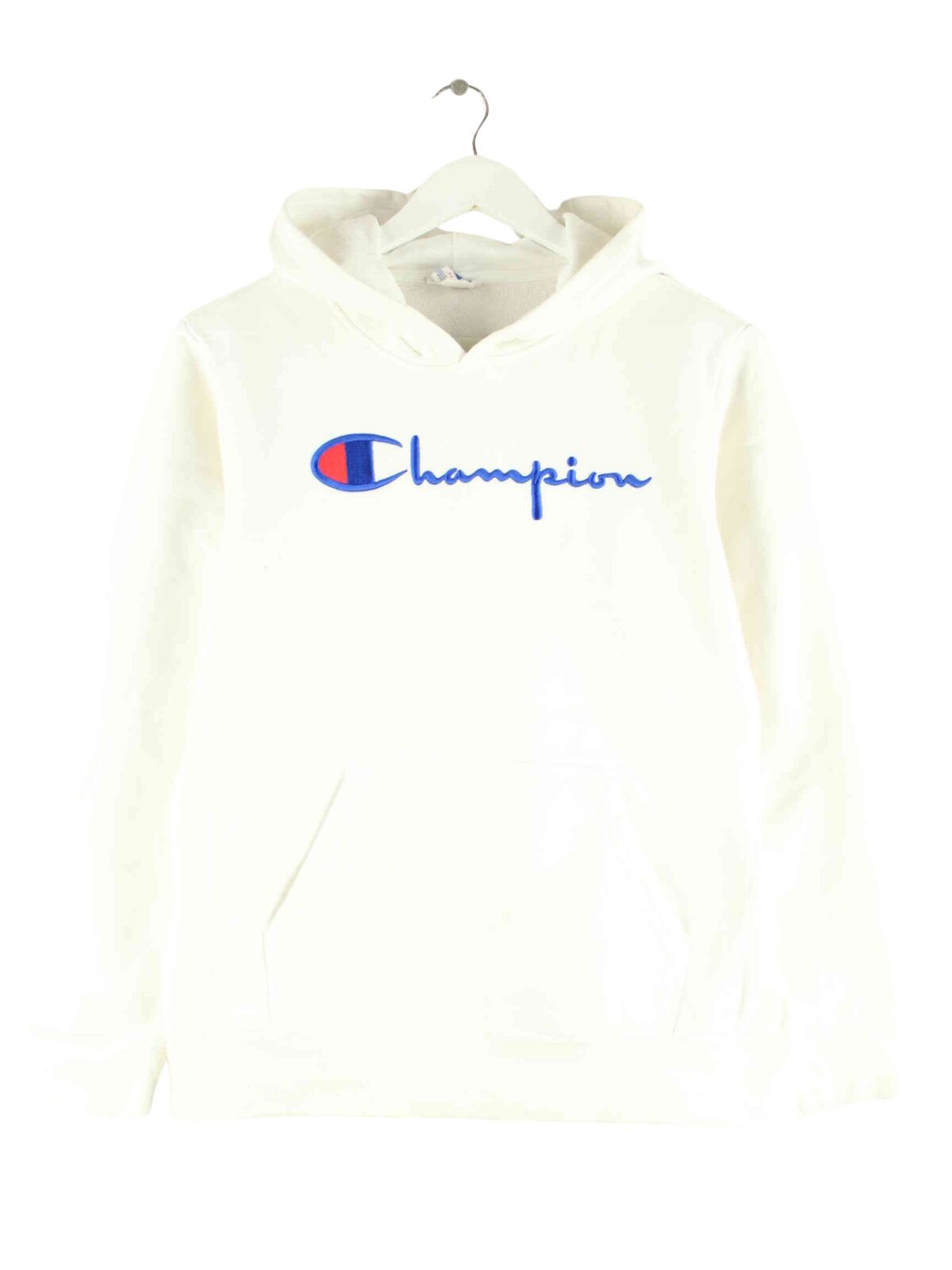 Champion Embroidered Hoodie Weiß S (front image)