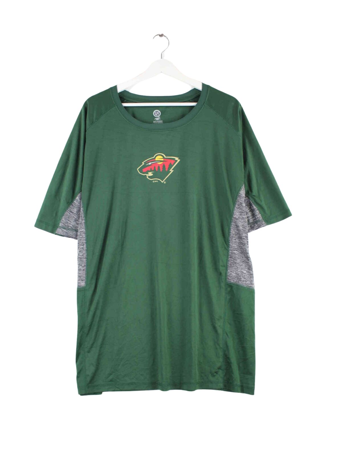 NHL Minnesota Wild Sport T-Shirt Grün XXL (front image)