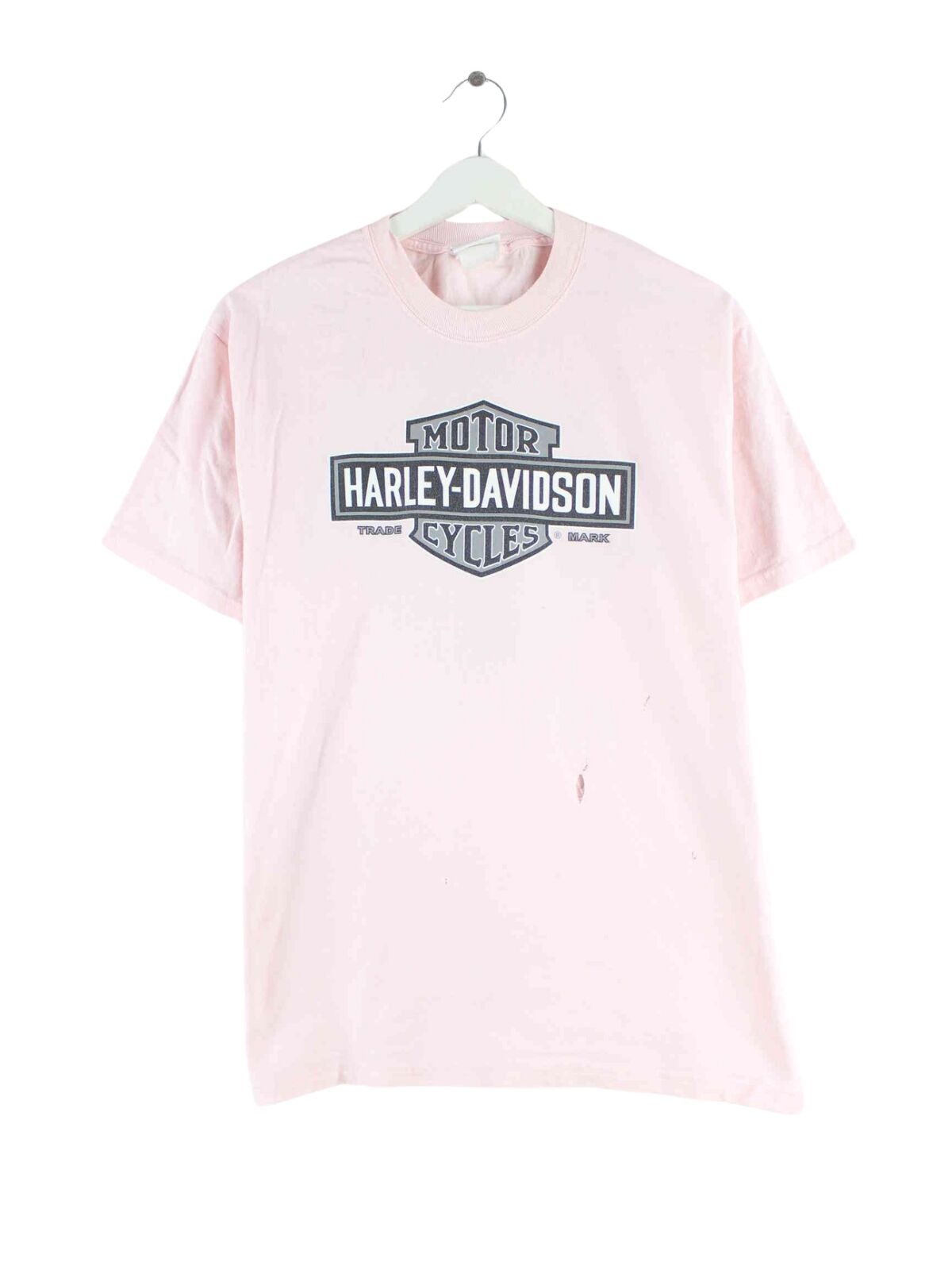 Harley Davidson 2004 Minnesota Elk River Print T-Shirt Rosa M (front image)