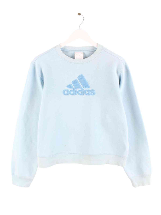 Adidas Damen Logo Sweater Türkis XS