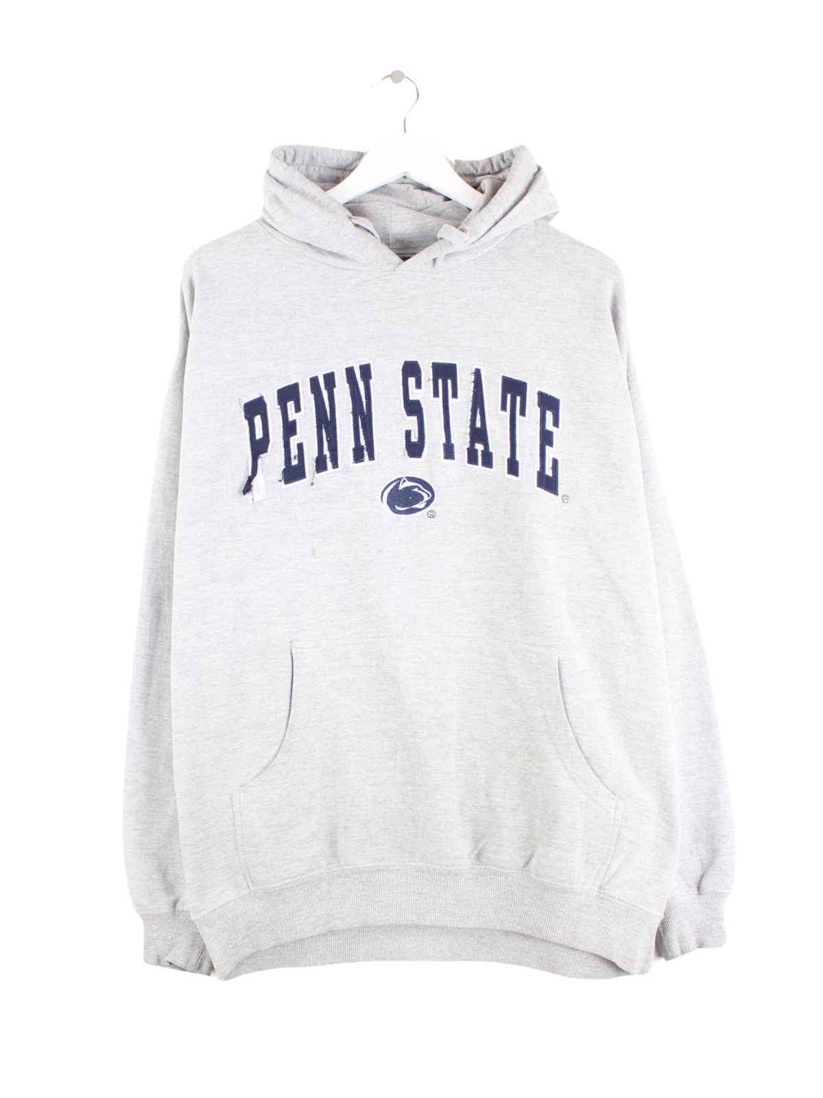 Vintage Penn State Hoodie Gray L Peeces