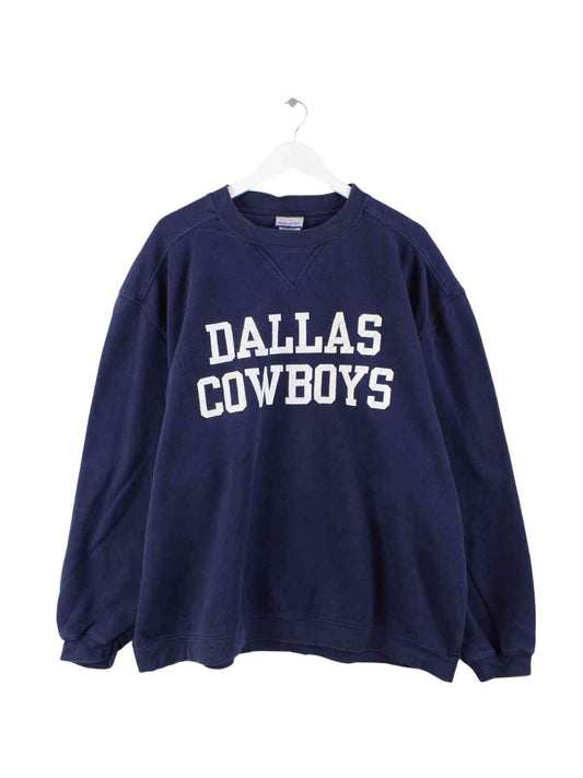 Reebok NFL Dallas Cowboys Sweater Blau XL