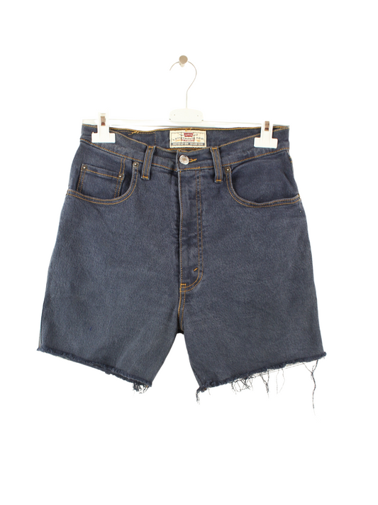 Levi's Damen Jeans Shorts Blau W32