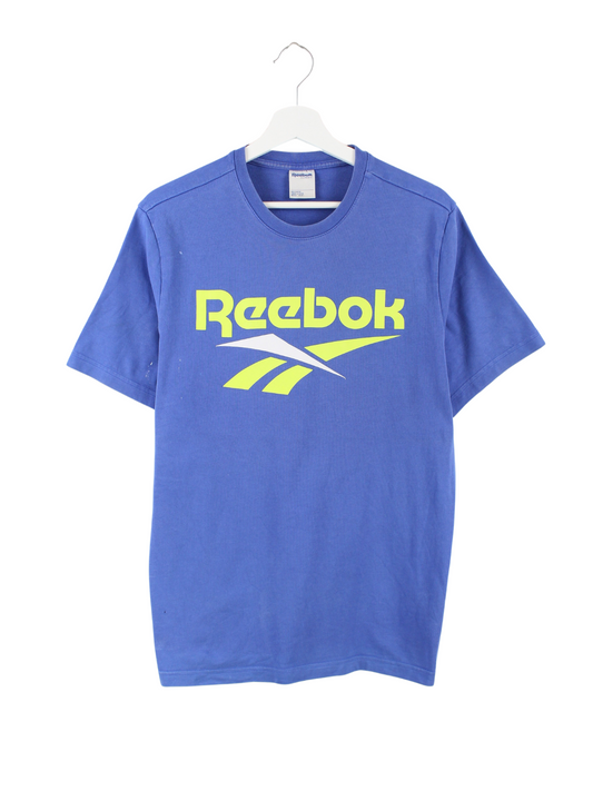 Reebok Print T-Shirt Blau L