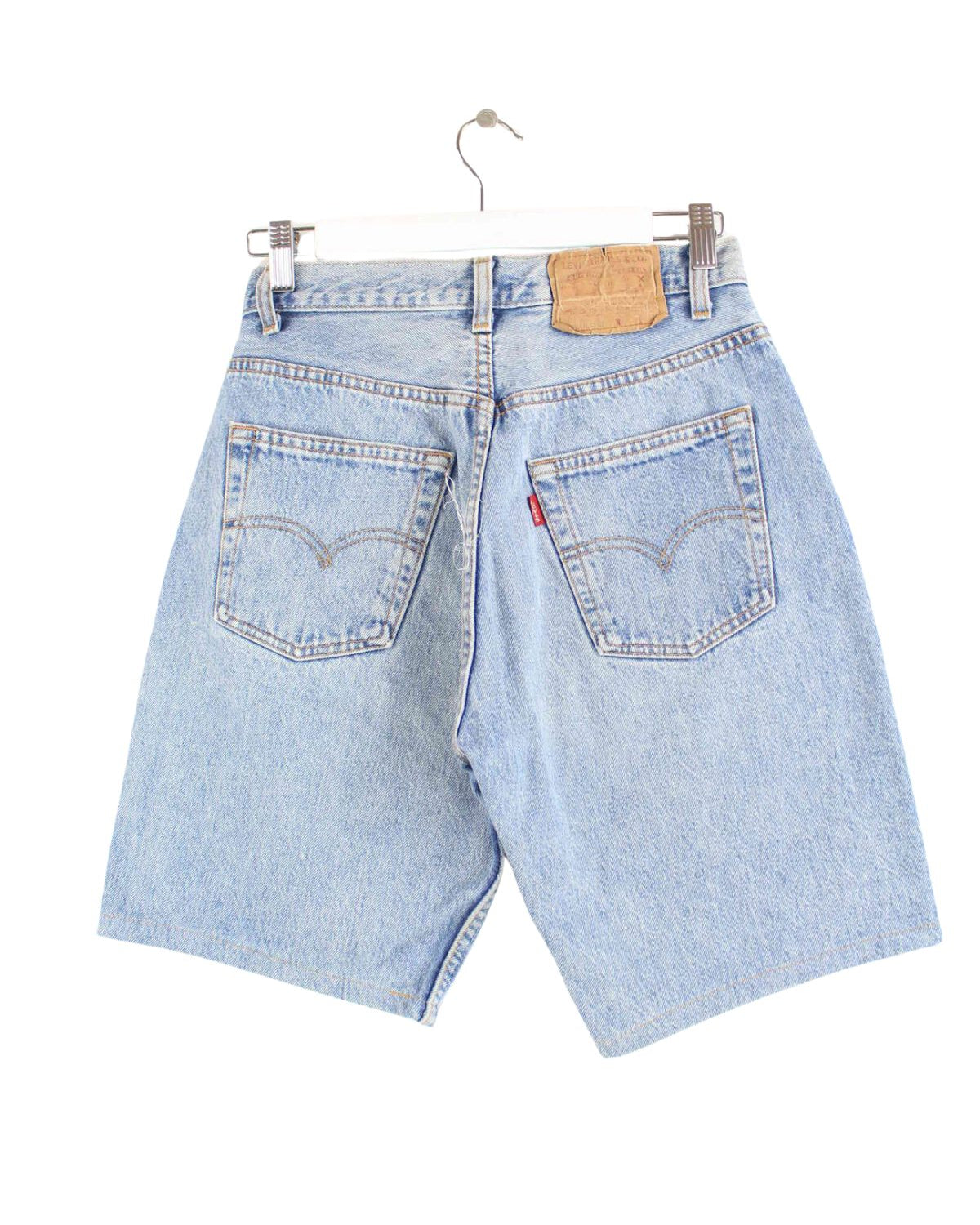 Levi's 501 Jeans Shorts Blau W24 (back image)