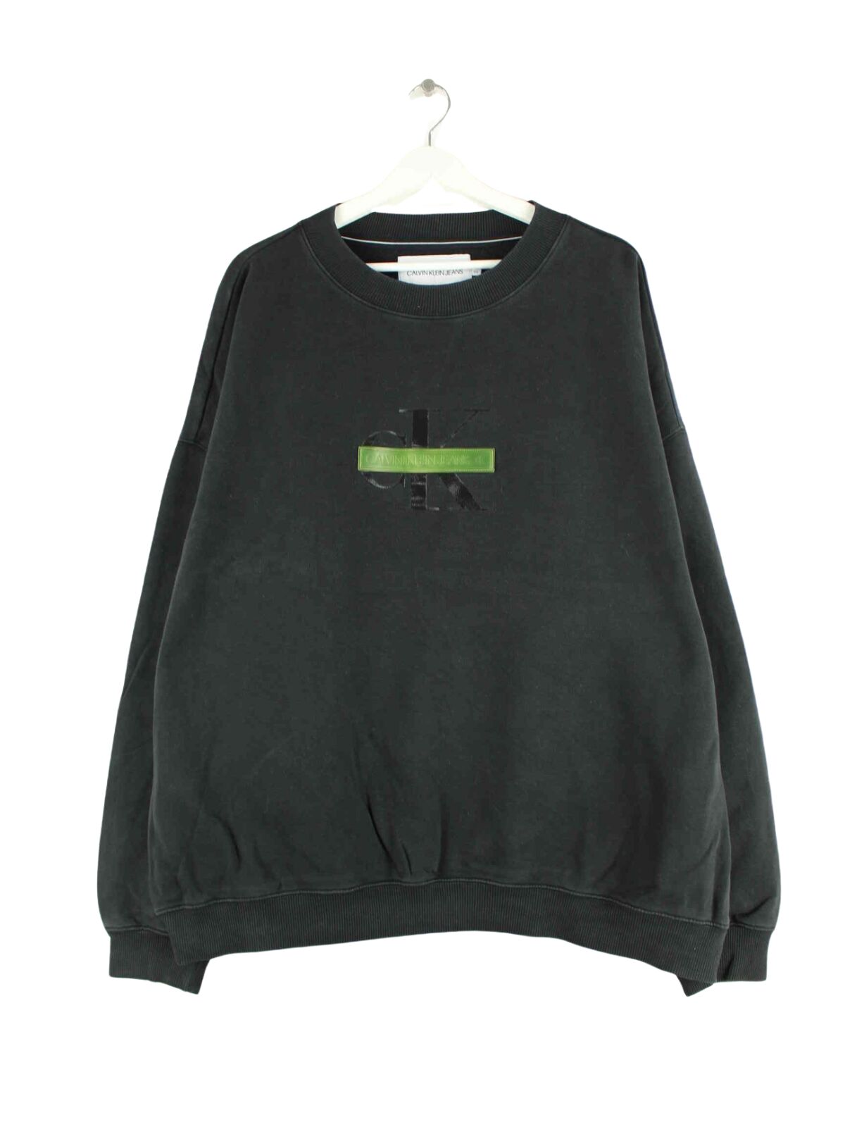 Calvin Klein Print Sweater Schwarz 3XL (front image)