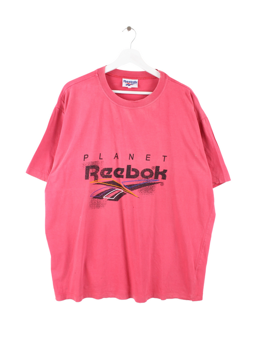Reebok 90s Print T-Shirt Rot XXL