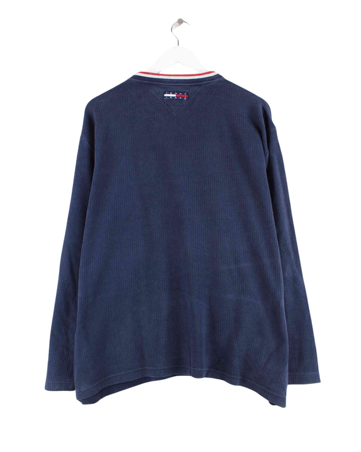 Tommy Hilfiger y2k V-Neck Sweater Blau M (back image)