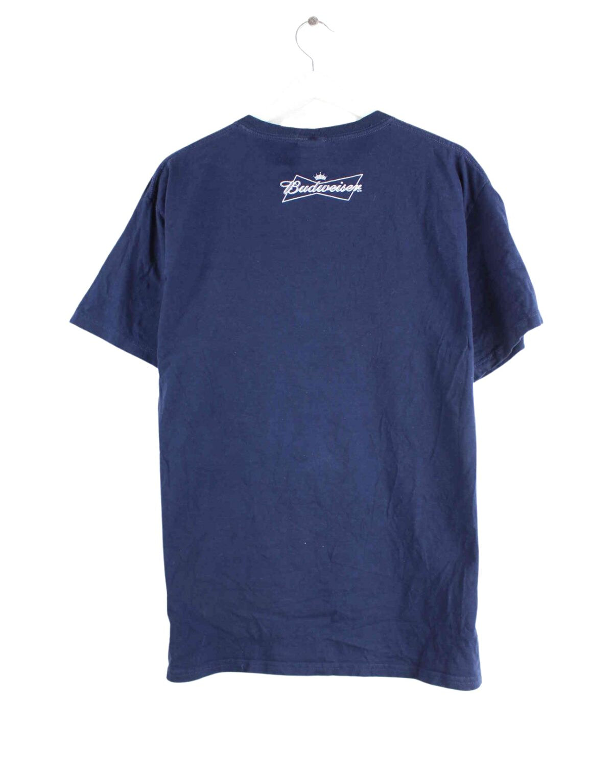 Fruit of the Loom Canada Hockey Print T-Shirt Blau L (back image)