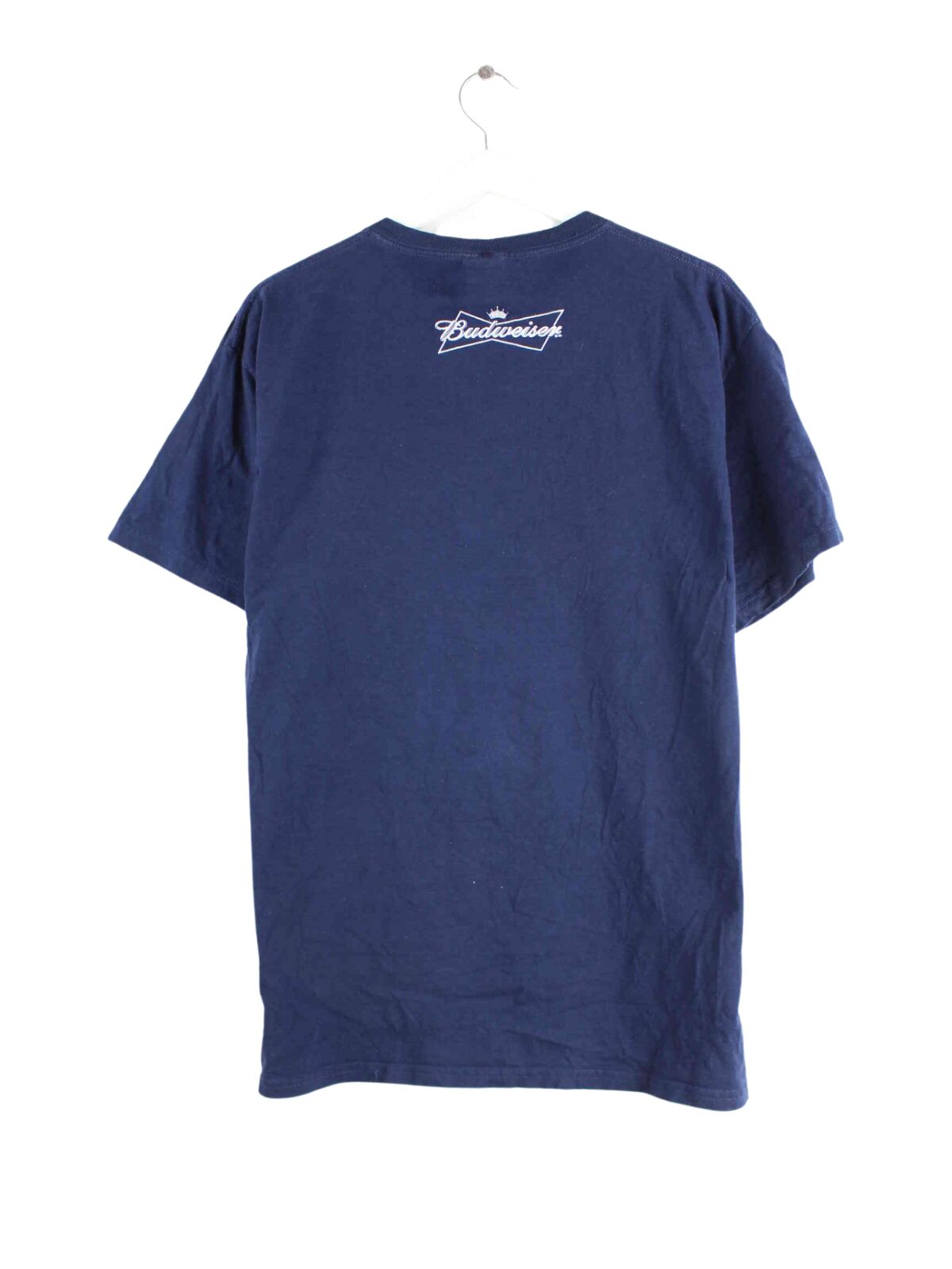 Fruit of the Loom Canada Hockey Print T-Shirt Blau L (back image)