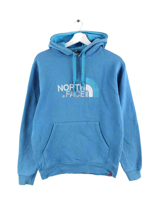 The North Face Embroidered Logo Hoodie Blau M