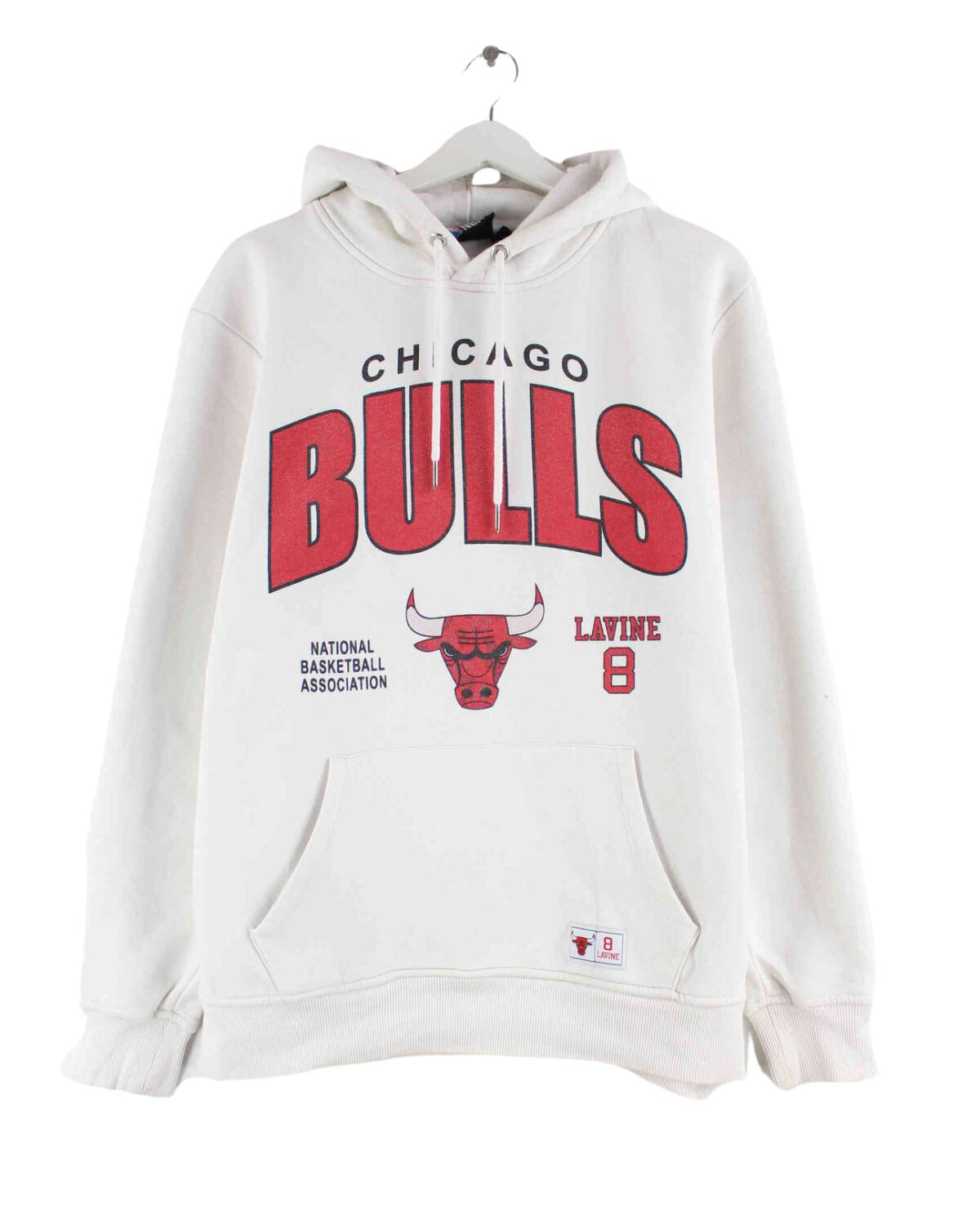 NBA Chicago Bulls Lavine #8 Hoodie Weiß L (front image)