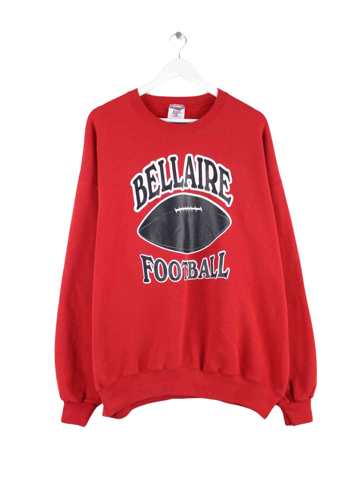 Jerzees Bellaire Football Sweater Rot XXL (front image)