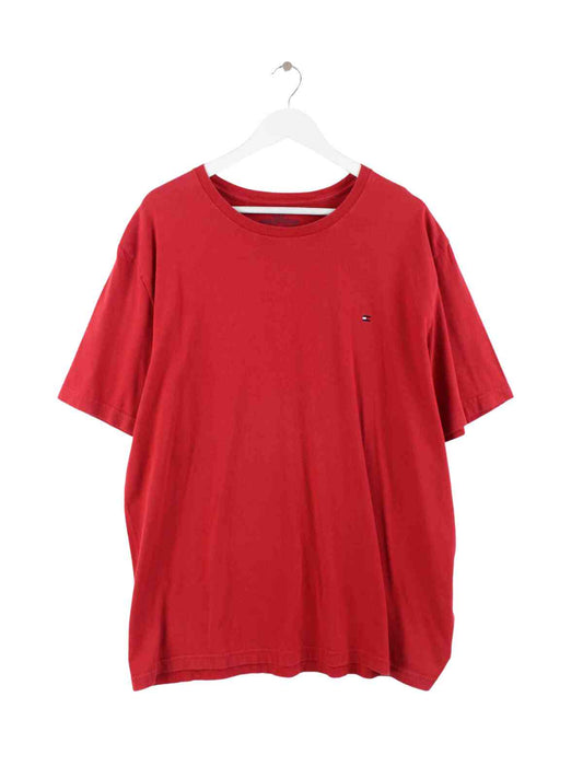 Tommy Hilfiger Basic T-Shirt Rot XL