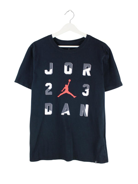 Jordan Print T-Shirt Schwarz M