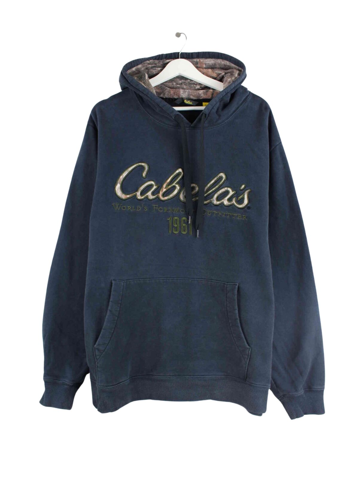 Cabela's 00s Embroidered Hoodie Schwarz M (front image)