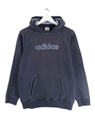 Adidas 00s Spellout Embroidered Hoodie Blau S (front image)