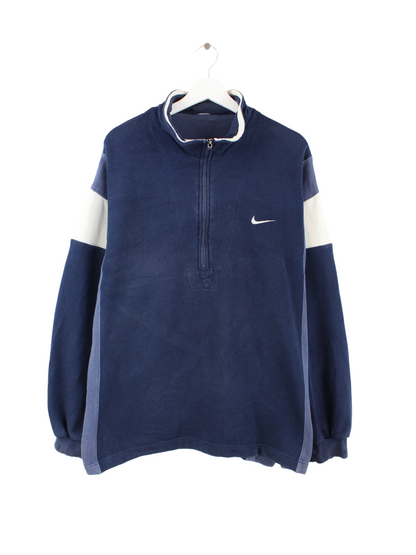Nike Half Zip Sweater Blue XXL