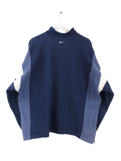 Nike Half Zip Sweater Blue XXL