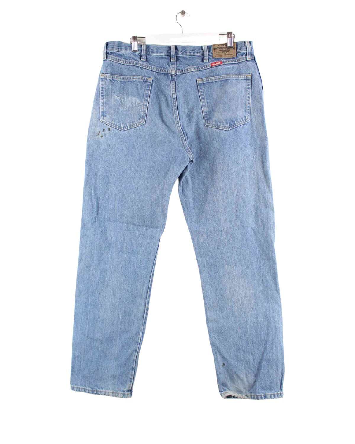 Wrangler Regular Fit Jeans Blau W38 L32 (back image)