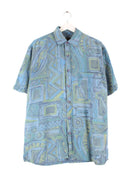 Vintage Hawaii Hemd Blau M (front image)