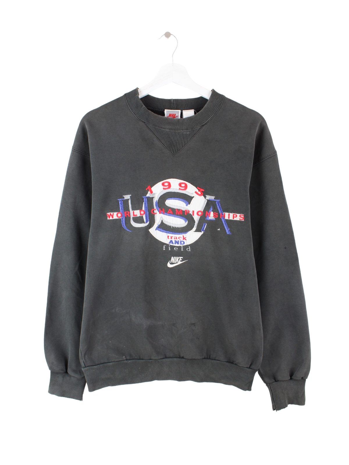 nike track and field sweater