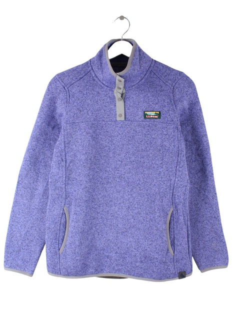 L.L. Bean Damen Fleece Jacke Lila S
