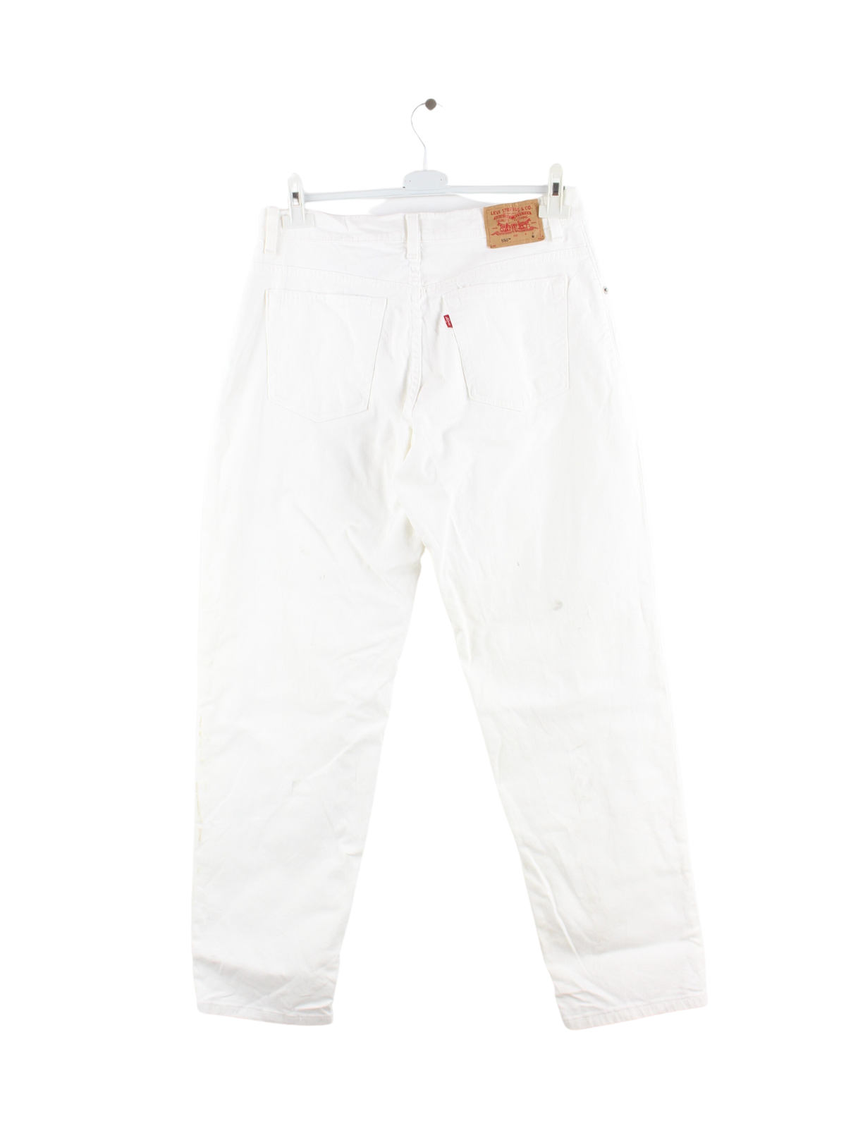 Levi s 550 Relaxed Stretch Women s Jeans White M Peeces