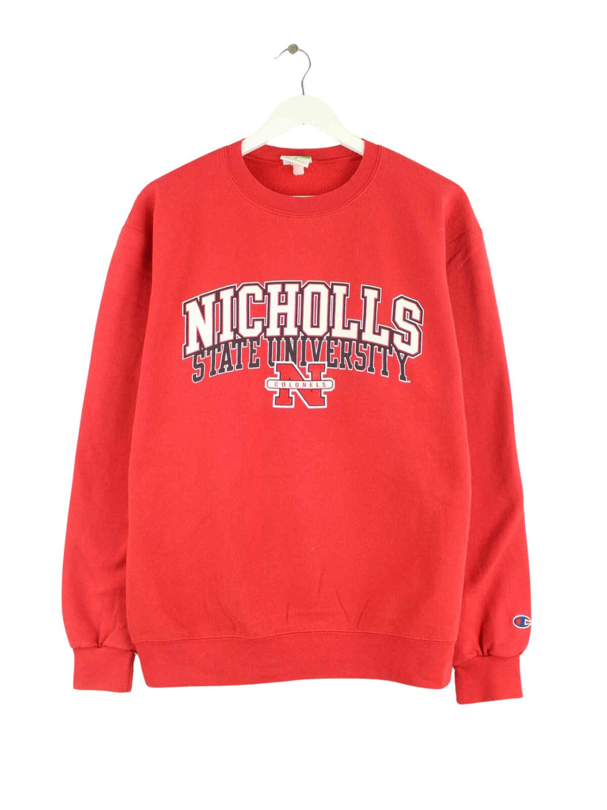 Champion Nicholls State University Print Sweater Rot M (front image)