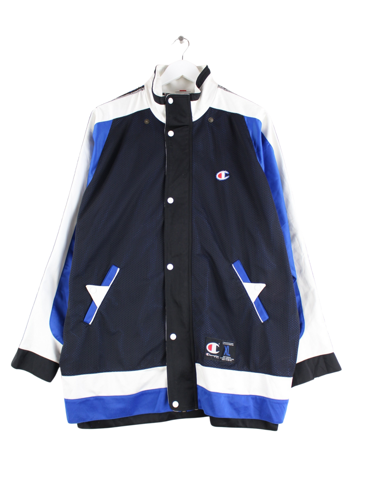 Champion y2k Tape Track Jacket Blue XL Peeces