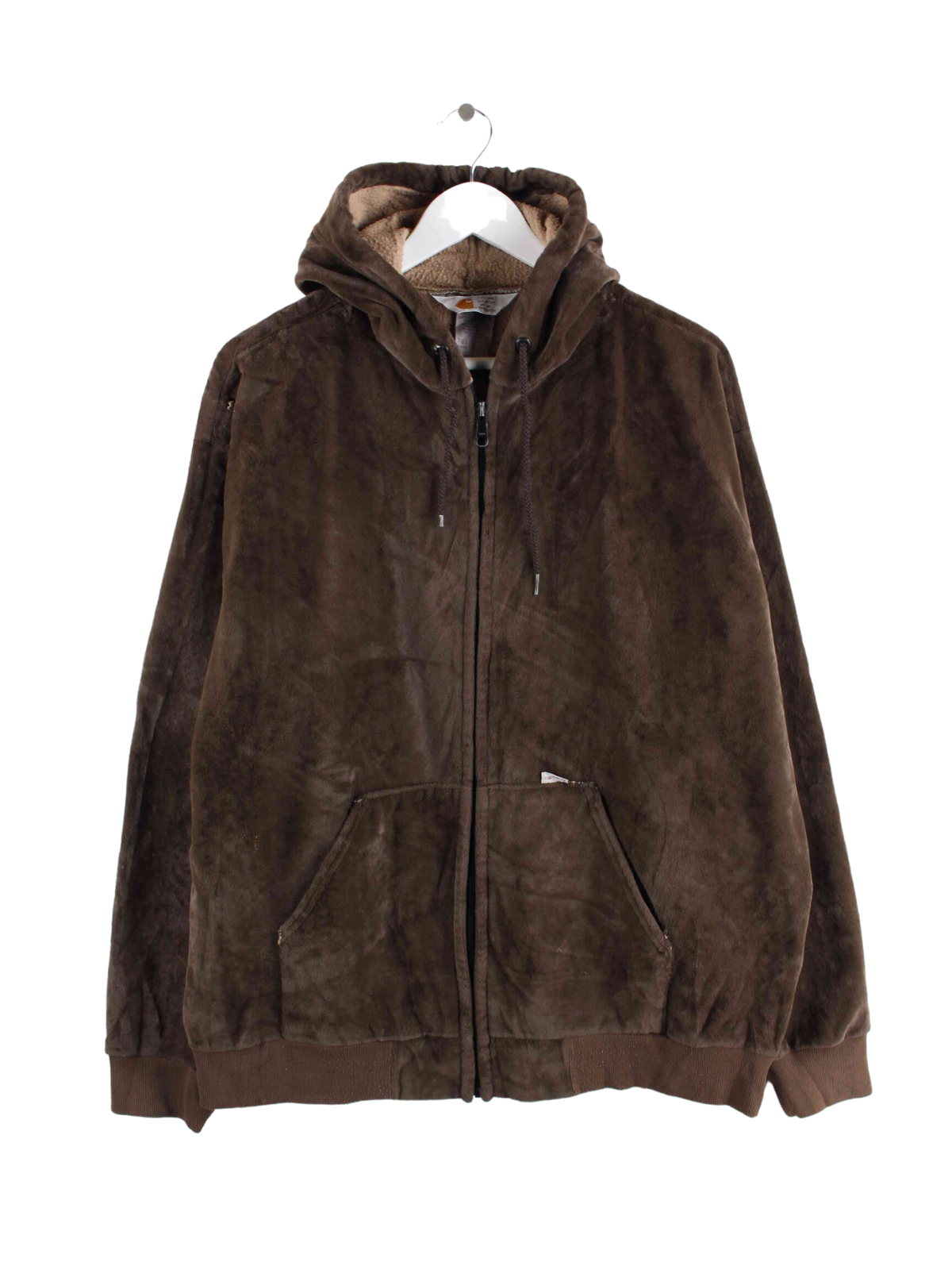 Carhartt velour hoodie hotsell