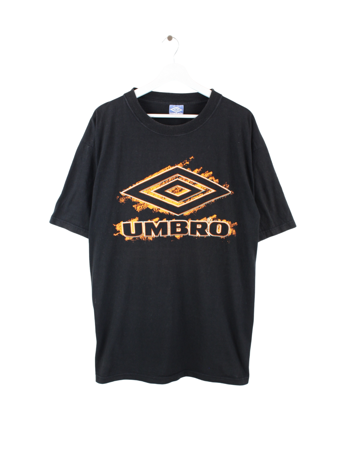 Umbro Print T Shirt Black XXL Peeces