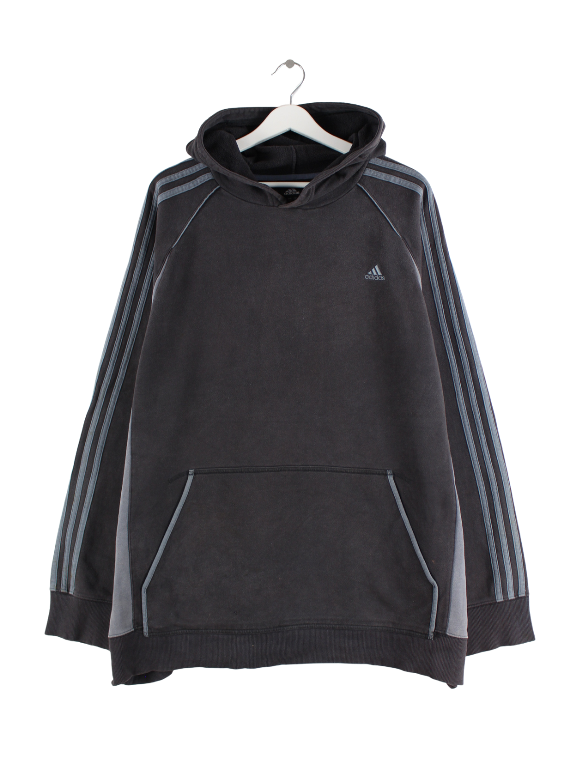 Adidas hoodie with stripes clearance