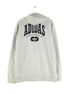 Adidas Spellout Embroidered Zip Hoodie Grau L (back image)