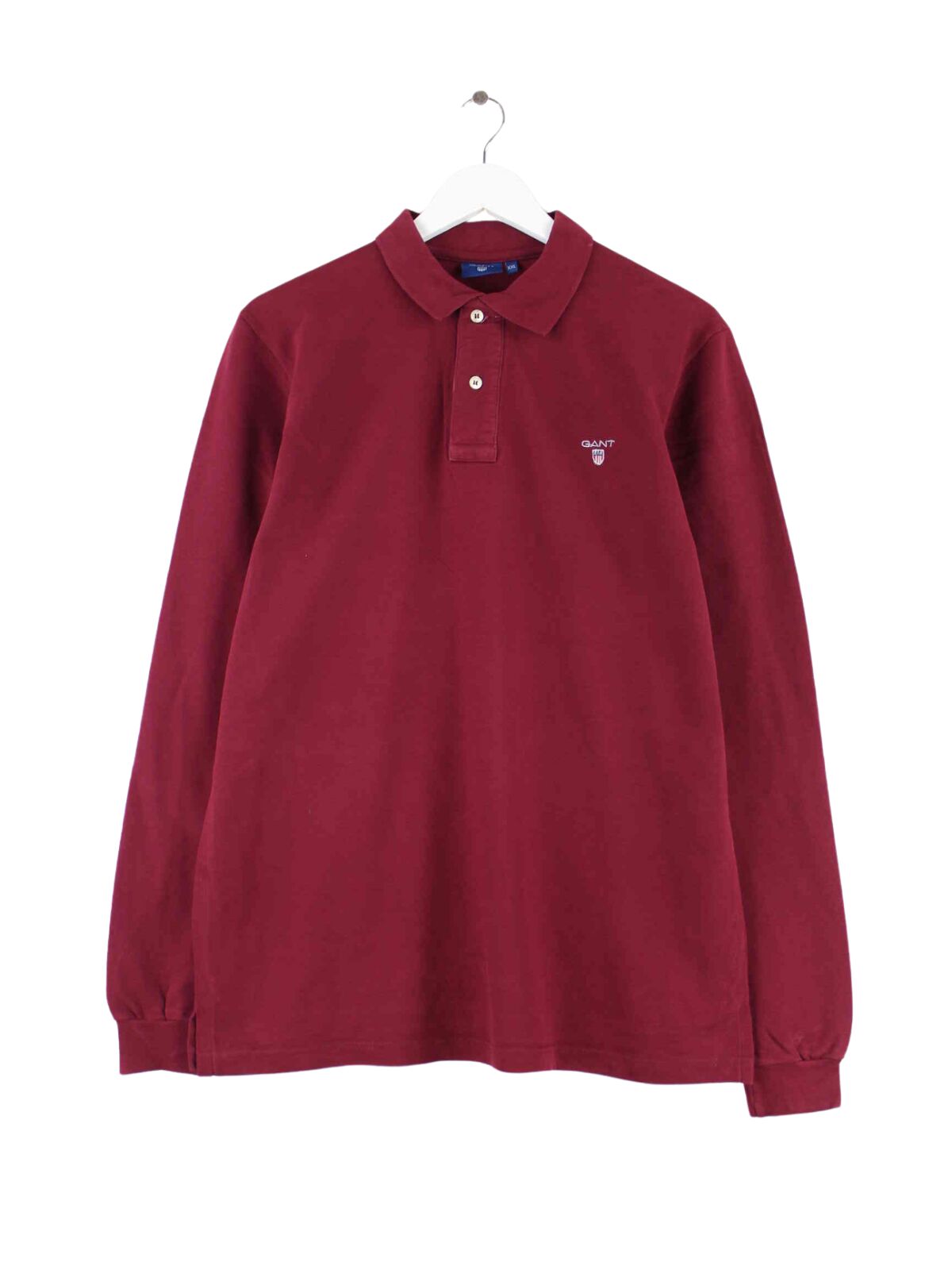 Gant Langarm Polo Lila L (front image)