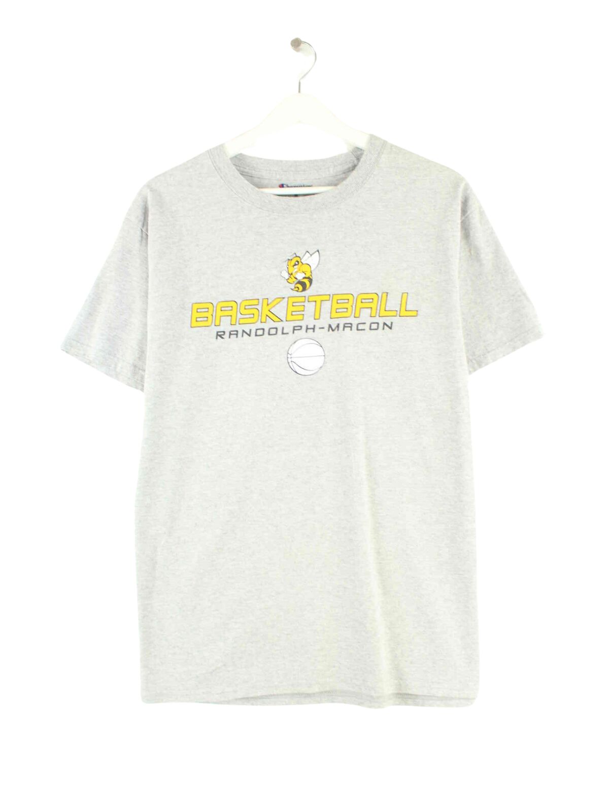 Champion Randolph Macon Basketball Print T-Shirt Grau M (front image)