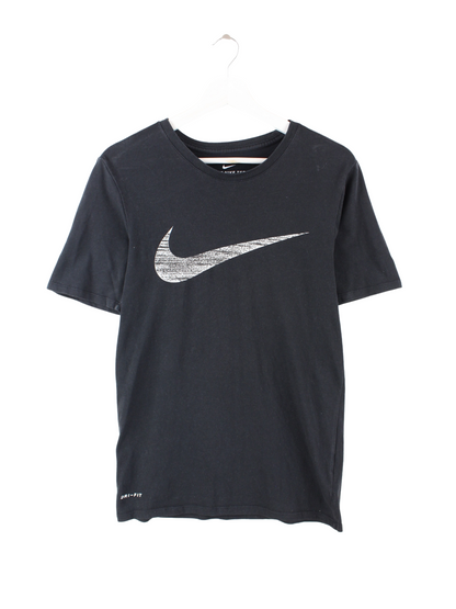 Nike Big Swoosh T-Shirt Schwarz S