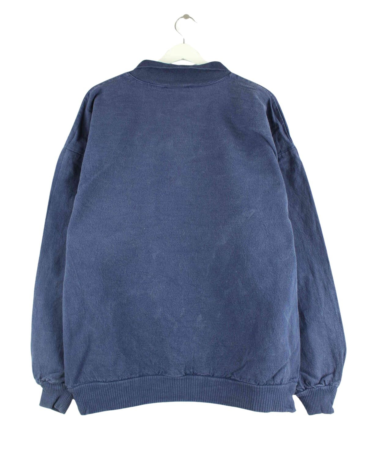 Vintage 80s Sweater Blau XL (back image)