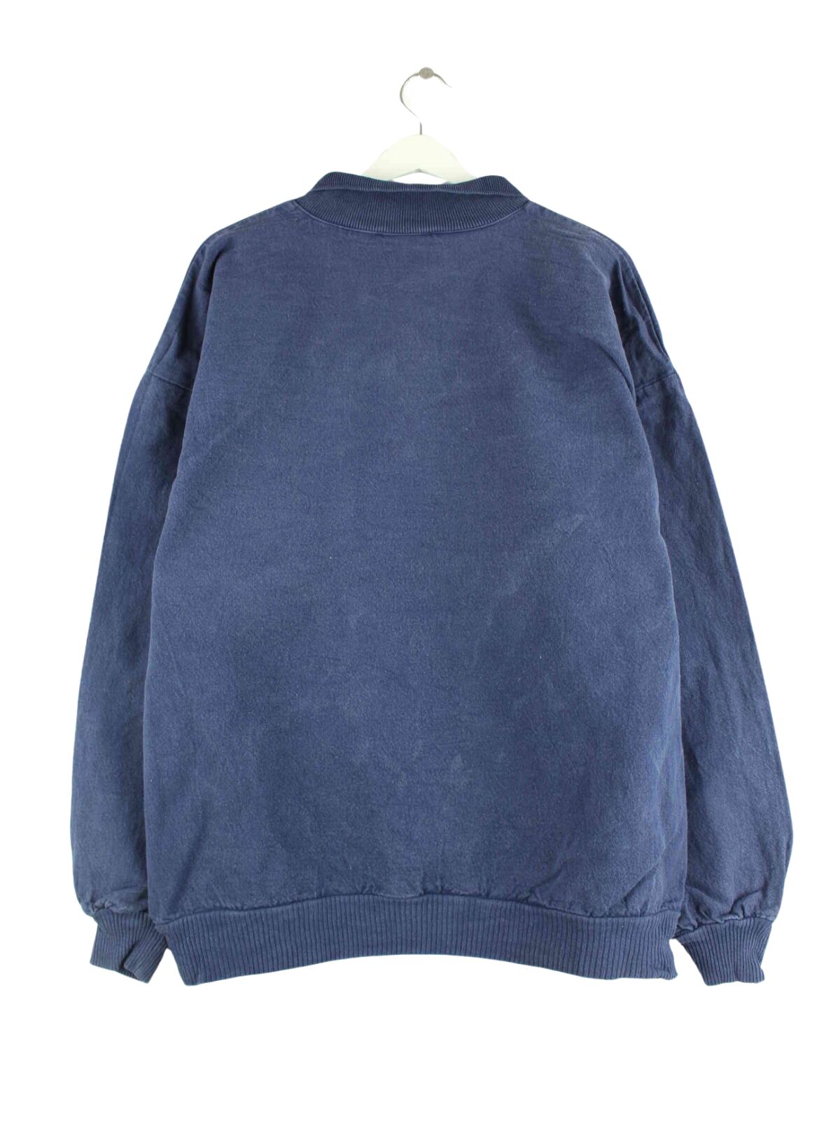 Vintage 80s Sweater Blau XL (back image)