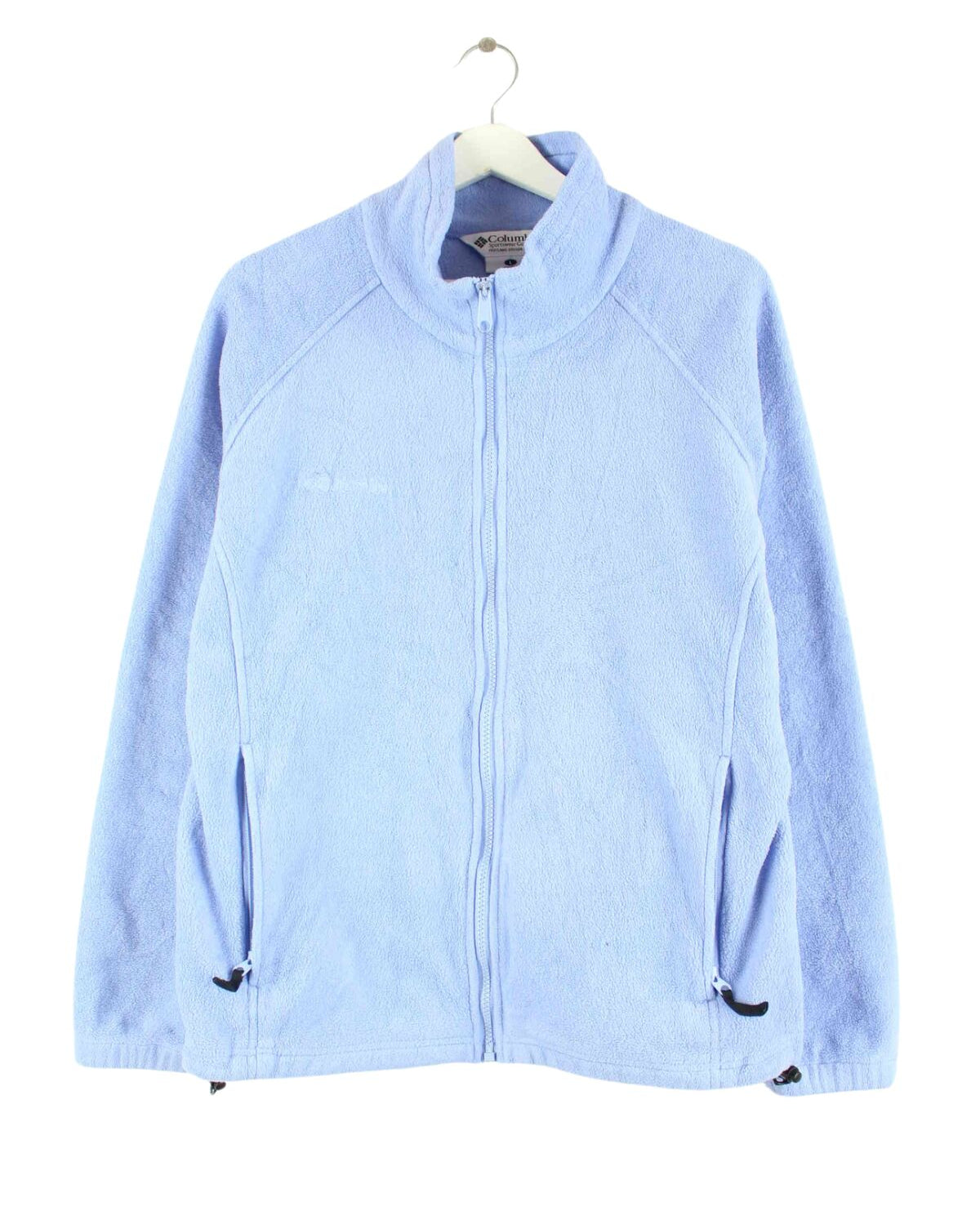 Columbia Damen 90s Vintage Fleece Sweatjacke Blau L (front image)
