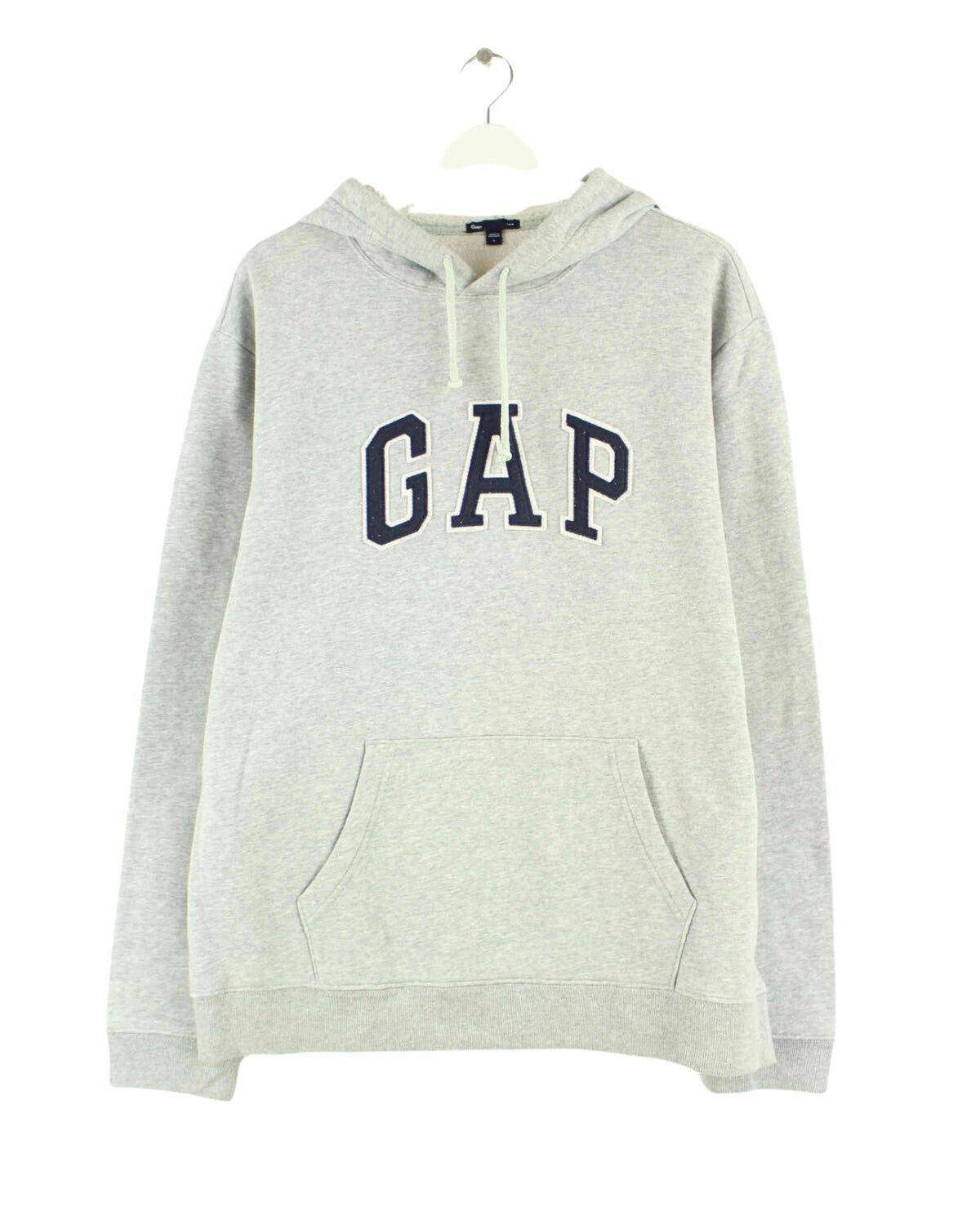 GAP Embroidered Hoodie Grau L (front image)