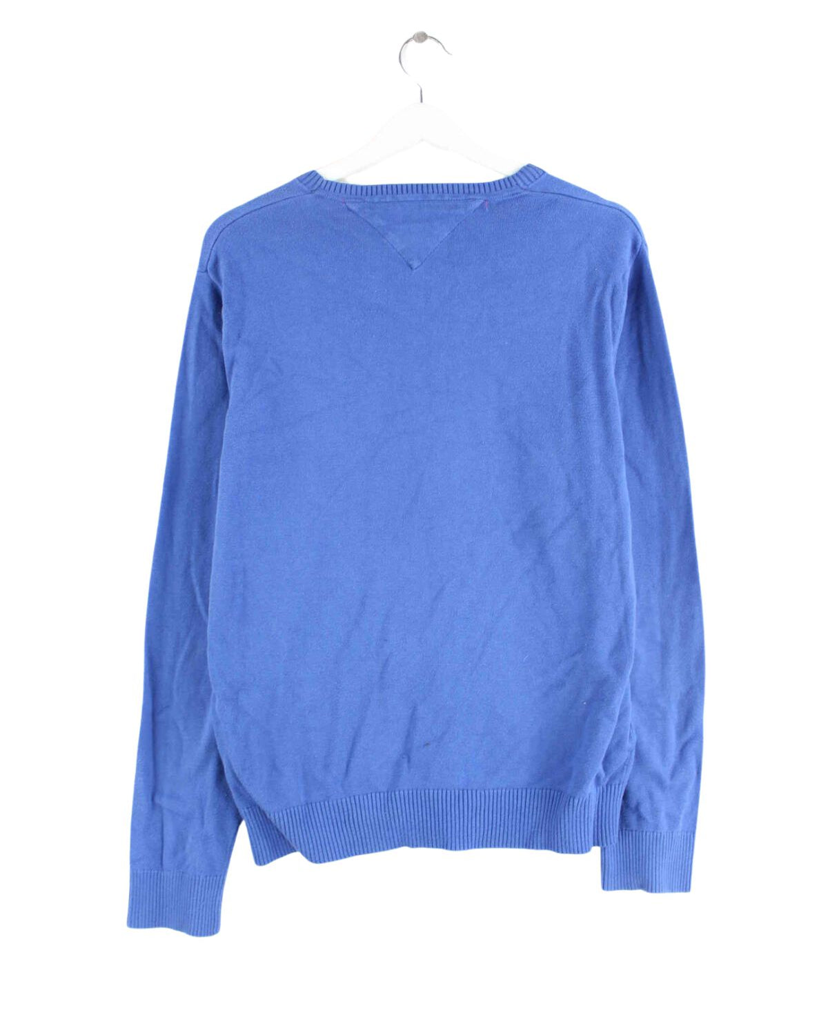 Tommy Hilfiger Basic Pullover Blau M (back image)