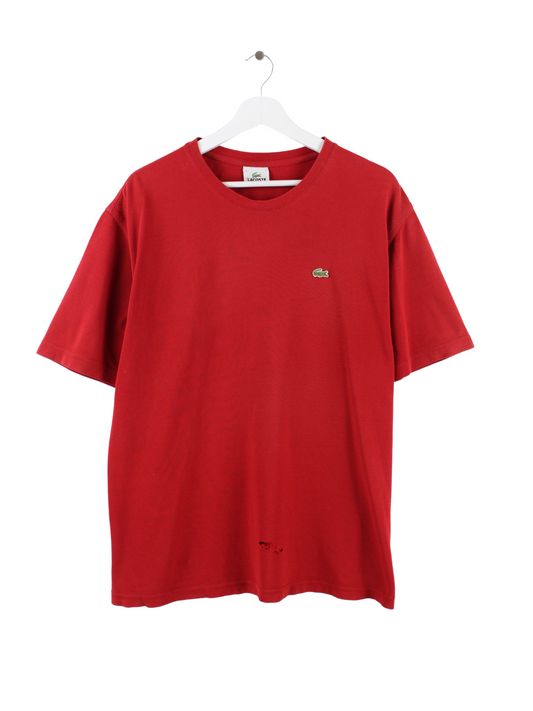 Lacoste T-Shirt Rot L
