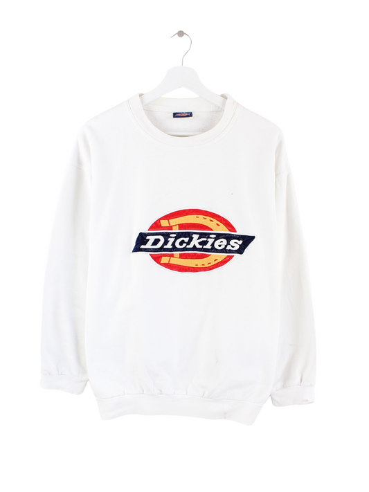 Dickies Embroidered Sweater Weiß S