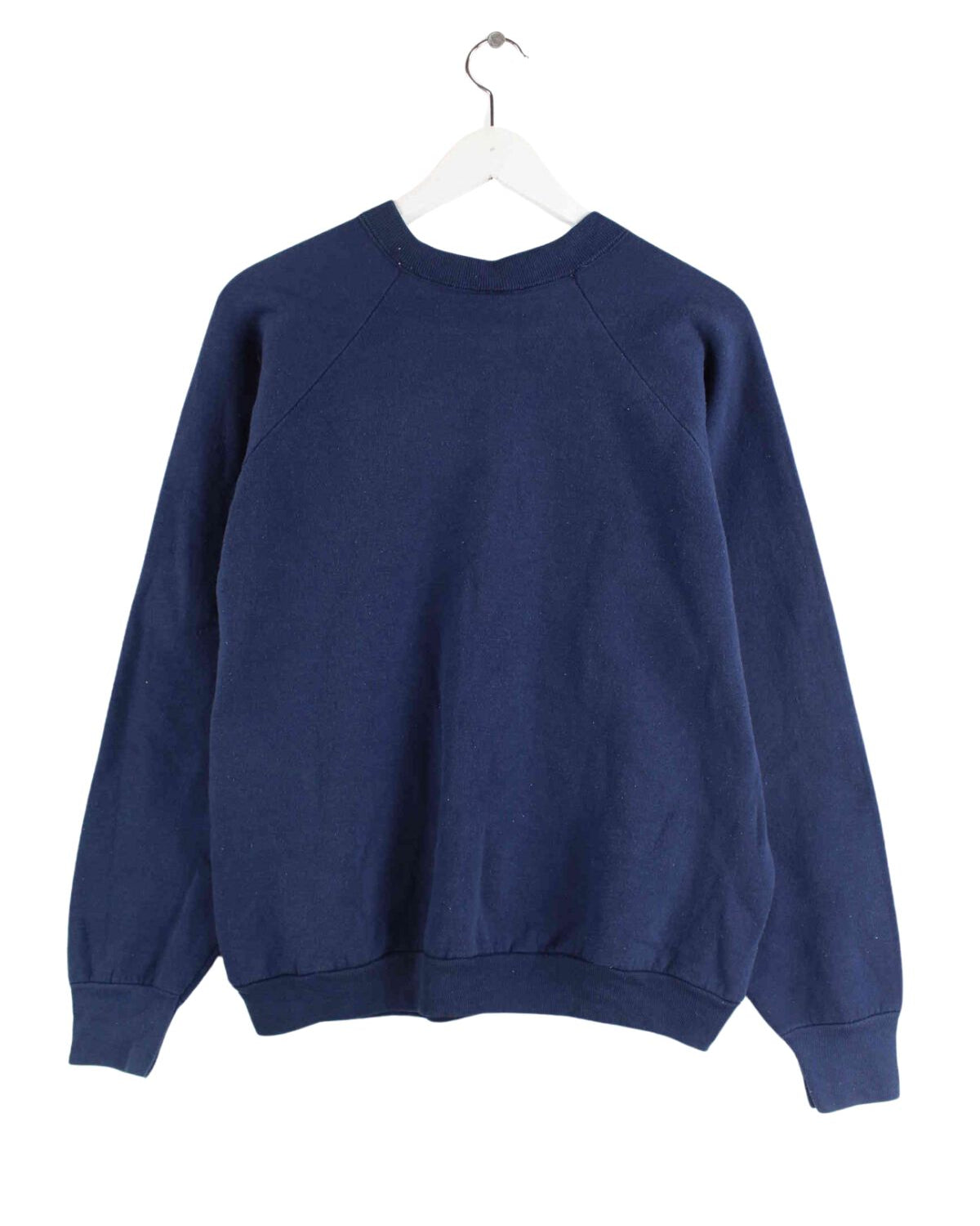 Fruit of the Loom 90s Vintage Print Sweater Blau M (back image)